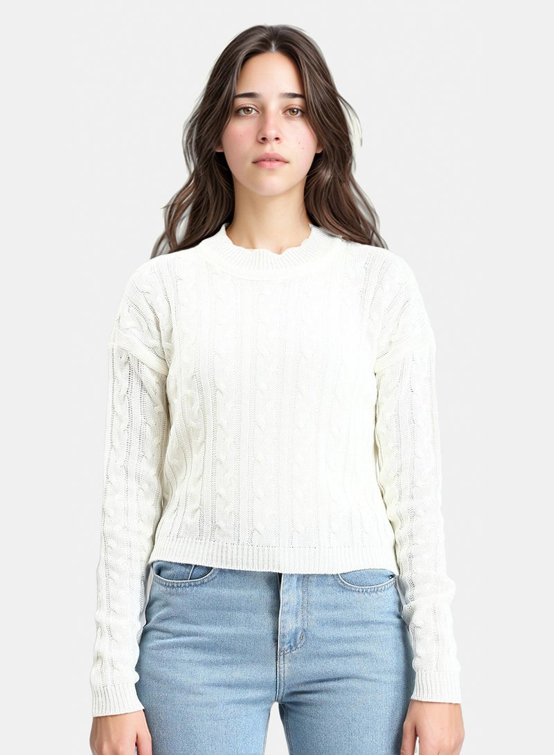 Ravin Women Long Sleeve Knit Pullover - Image 1